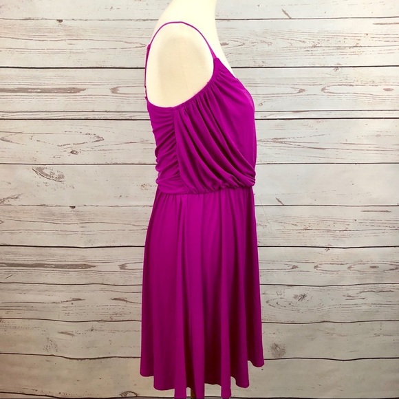 Victoria’s Secret Fuchsia Magenta Surplice Dress - Picture 5 of 5